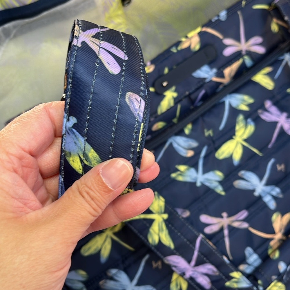 NWT Lug Trolley Duffel Bag - Dragonfly Icepop - Picture 7 of 10
